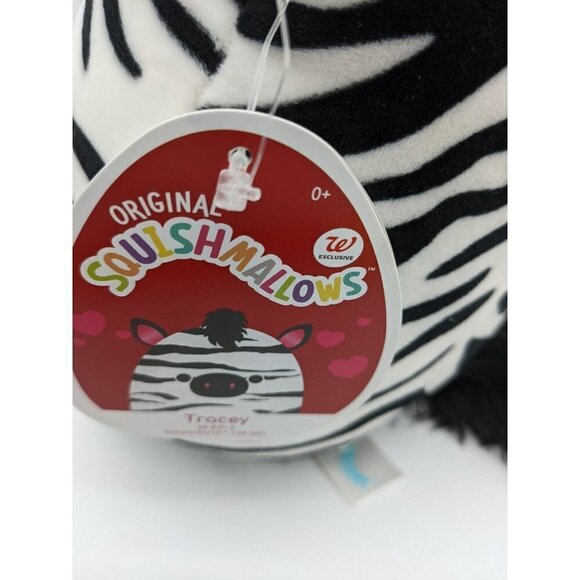 Kellytoy squishmallow Tracey the Zebra Walgreens exclusive 8.5 " black white - Picture 6 of 7